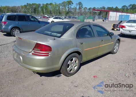 2002 Dodge Stratus Se Plus из США, поврежденный, VIN 1B3EL46R92N232789